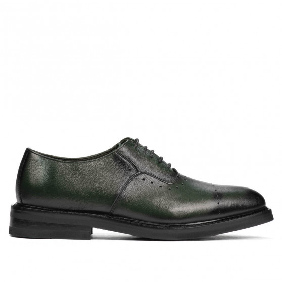 Zapatos elegantes de hombre 937 a verde