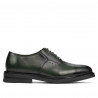 Zapatos elegantes de hombre 937 a verde