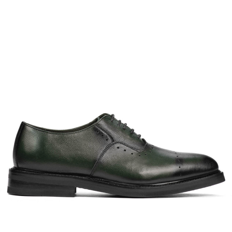 Zapatos elegantes de hombre 937 a verde
