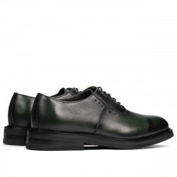 Zapatos elegantes de hombre 937 a verde