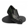 Zapatos elegantes de hombre 937 a verde
