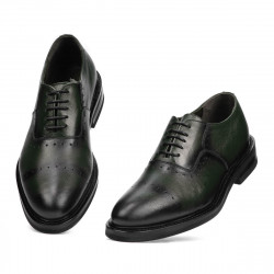 Zapatos elegantes de hombre 937 a verde