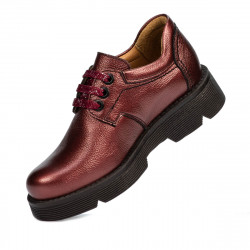 Zapatos para niños 2011 burdeos nacarado