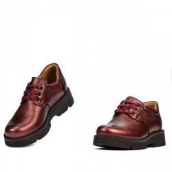 Zapatos para niños 2011 burdeos nacarado