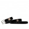 Cinturón para hombre 59b negro brillante