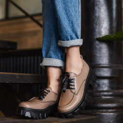 Zapatos casuales de mujer 6040 capuchino lifestyle