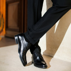 Zapatos elegantes hombre 908 negro