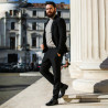 Zapatos elegantes hombre 908 negro