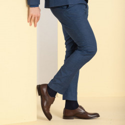 Zapatos elegantes para hombre 905 a café lifestyle