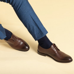 Zapatos elegantes para hombre 905 a café lifestyle