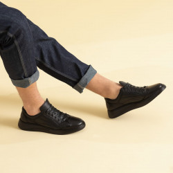 Zapatos casuales/deportivos hombre 924 negro lifestyle