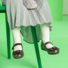 Zapatos para niños pequeños 67c marrón nacarado combinado lifestyle