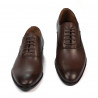 Zapatos elegantes para hombre 876 a café