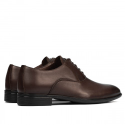 Zapatos elegantes para hombre 876 a café