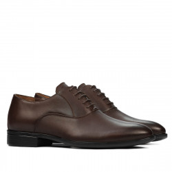 Zapatos elegantes para hombre 876 a café