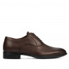 Zapatos elegantes para hombre 876 a café
