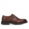 Zapatos elegantes adolescentes 381 un coñac
