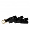 Cinturón de mujer 29m croco negro