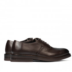 Zapatos elegantes para hombre 937m a café