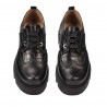 Zapatos casuales de mujer 6047 negro combinado