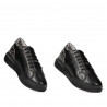 Zapatos casual/deportivos 6048 negro combinado