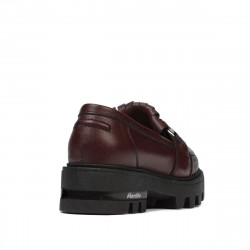 Zapatos casuales mujer 6044 burdeos