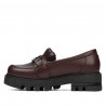 Zapatos casuales mujer 6044 burdeos