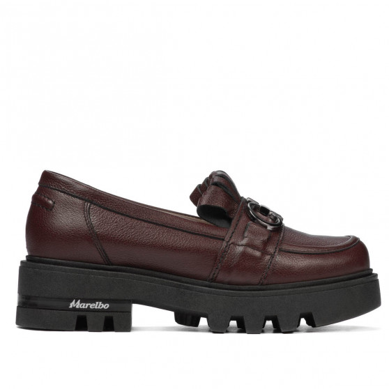 Zapatos casuales mujer 6044 burdeos