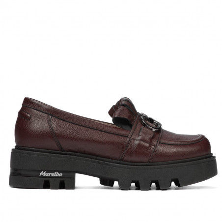 Zapatos casuales mujer 6044 burdeos