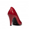 Zapatos elegantes mujer 1234 charol rojo