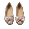 Bailarinas de dama 6050 rosa empolvado combinado