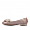 Bailarinas de dama 6050 rosa empolvado combinado