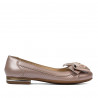Bailarinas de dama 6050 rosa empolvado combinado
