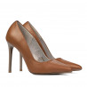 Zapatos elegantes de mujer 1289 camel