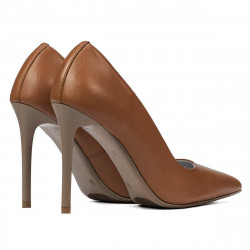 Zapatos elegantes de mujer 1289 camel