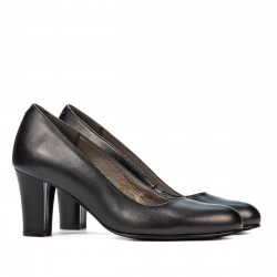 Zapatos elegantes de mujer 1209 antracita