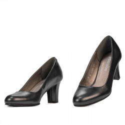 Zapatos elegantes de mujer 1209 antracita