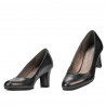 Zapatos elegantes de mujer 1209 antracita