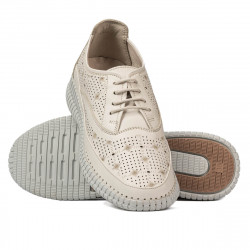 Mocasines de mujer 6045 beige