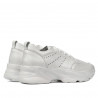 Zapatillas de mujer 6046 blanco nácar