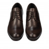 Zapatos elegantes para hombre 940m a café