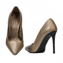 Zapatos elegantes de mujer 1289 cobre