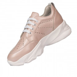 Zapatillas deportivas de mujer 6046 polvo nacarado