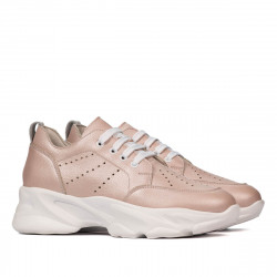 Zapatillas deportivas de mujer 6046 polvo nacarado