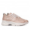 Zapatillas deportivas de mujer 6046 polvo nacarado