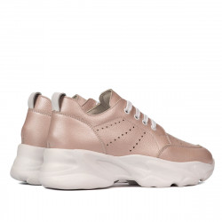 Zapatillas deportivas de mujer 6046 polvo nacarado