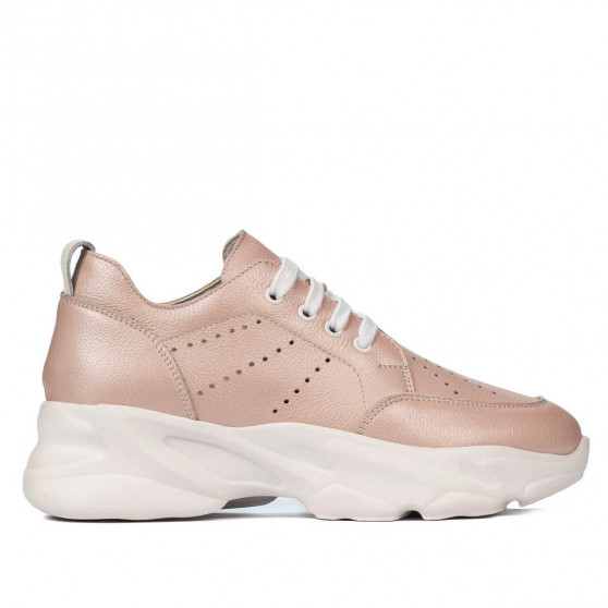 Zapatillas deportivas de mujer 6046 polvo nacarado