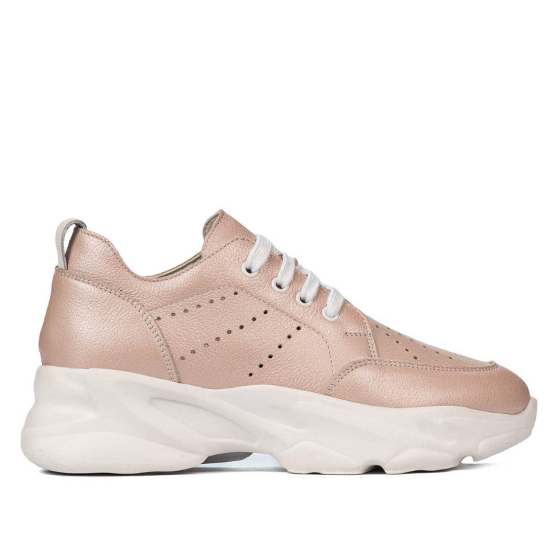 Zapatillas deportivas de mujer 6046 polvo nacarado