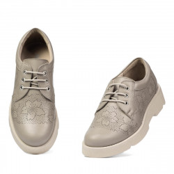 Zapatos casuales de mujer 6051 arena