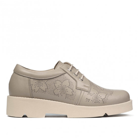 Zapatos casuales de mujer 6051 arena
